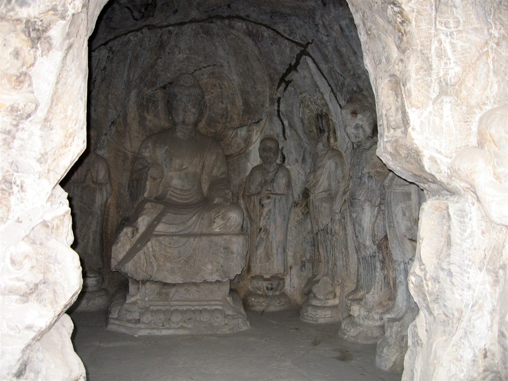 Luoyang, Longmen jeskyně Wallpaper #26 - 1024x768