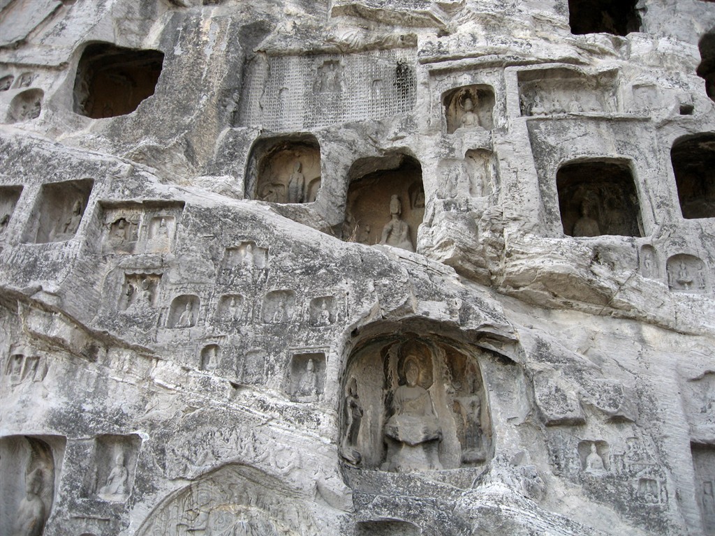 Luoyang, Grutas de Longmen Wallpaper #30 - 1024x768