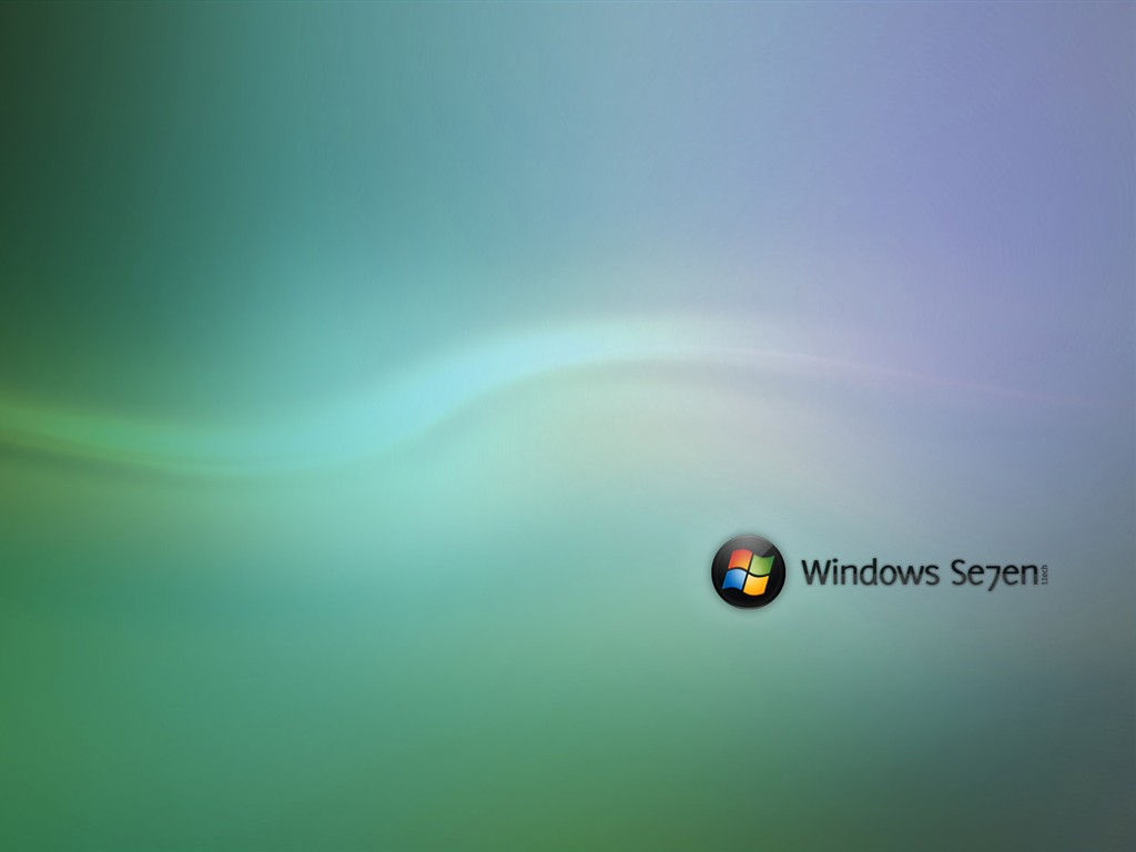 Official version Windows7 wallpaper #4 - 1024x768
