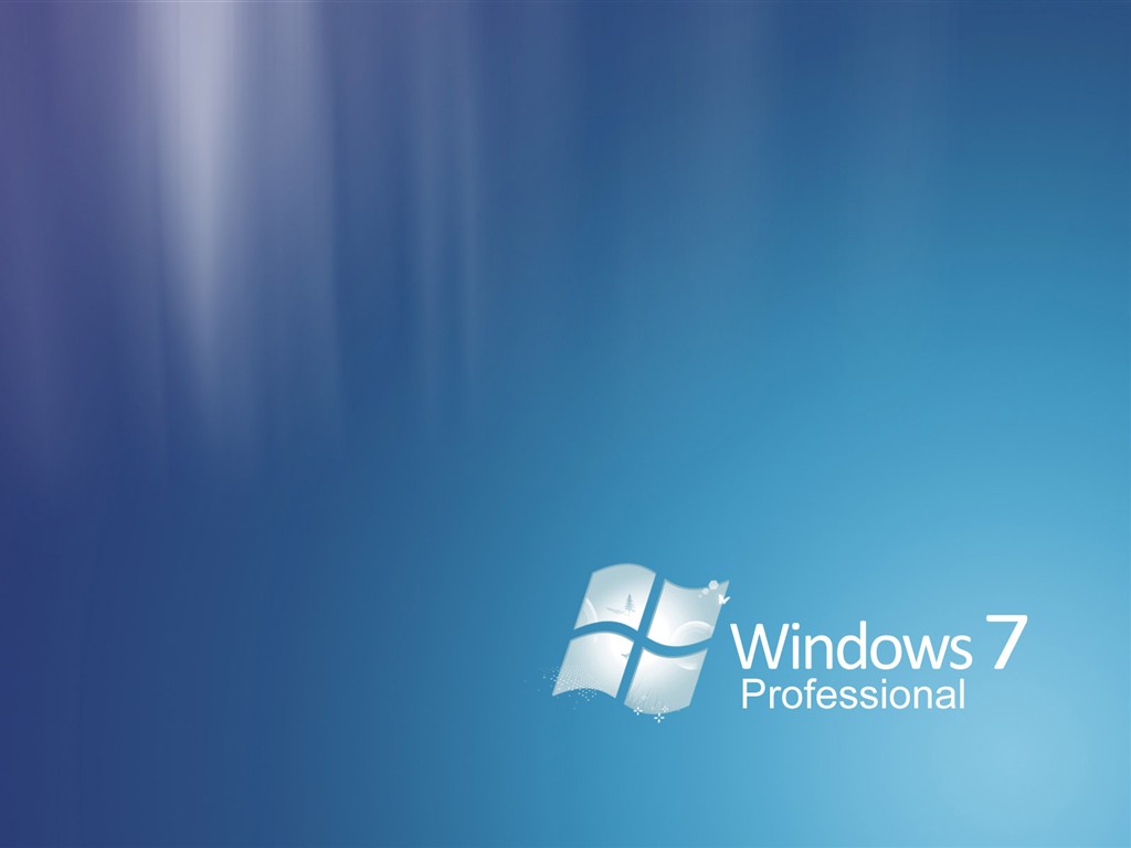 Official version Windows7 wallpaper #8 - 1024x768