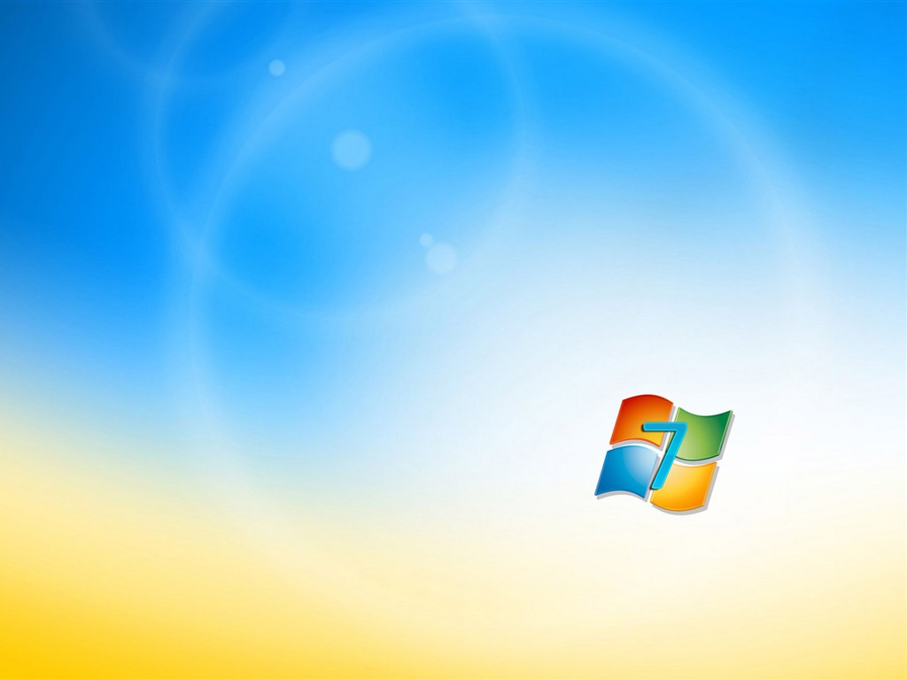 Oficiální verze Windows7 wallpaper #10 - 1024x768