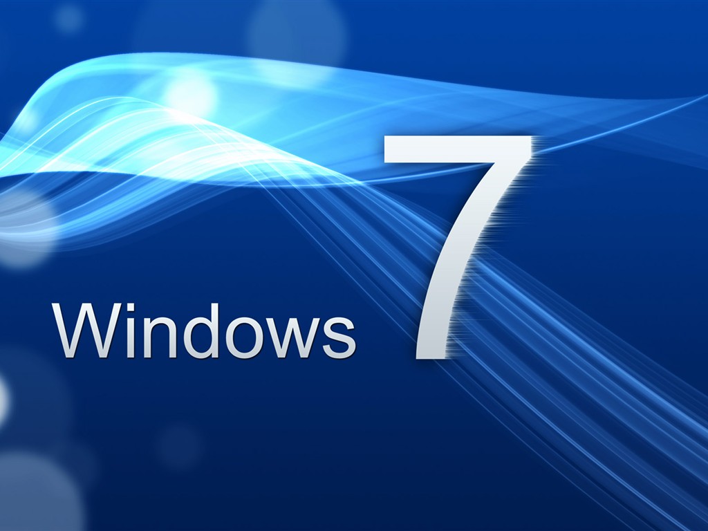 公式バージョンWindows7の壁紙 #23 - 1024x768