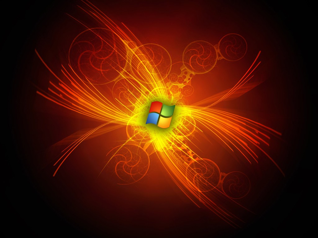 Official version Windows7 wallpaper #27 - 1024x768