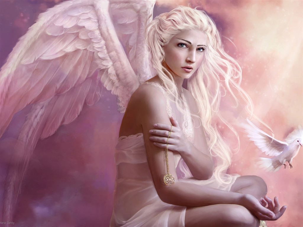 CG illustration wallpaper fantasy women #32 - 1024x768