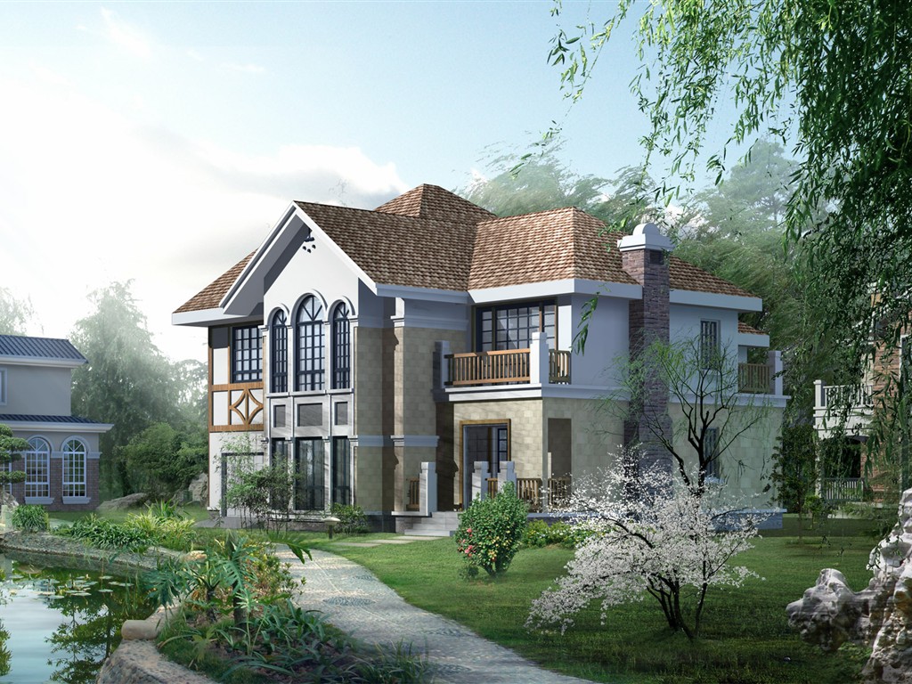 Vliv krajiny na plochu HD architektury #1 - 1024x768