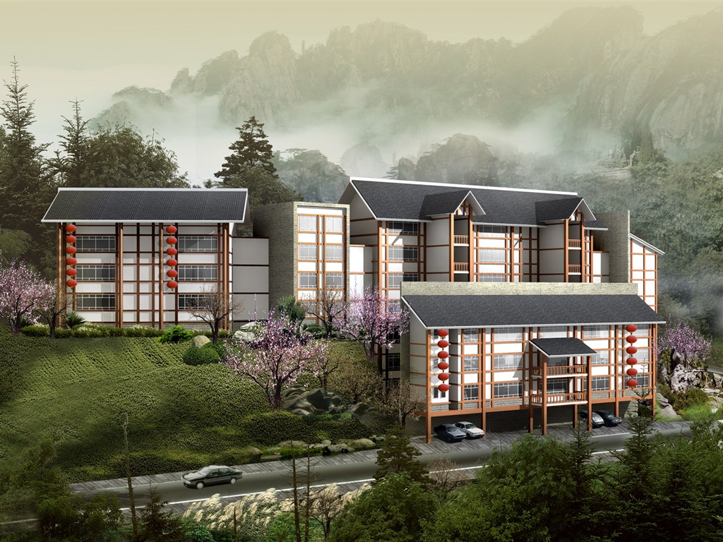 Vliv krajiny na plochu HD architektury #7 - 1024x768