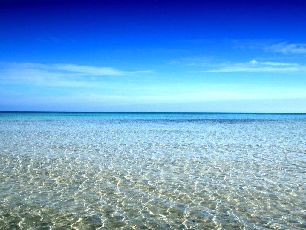 아름다운 해변의 풍경의 HD 배경 화면 #8 - 1024x768