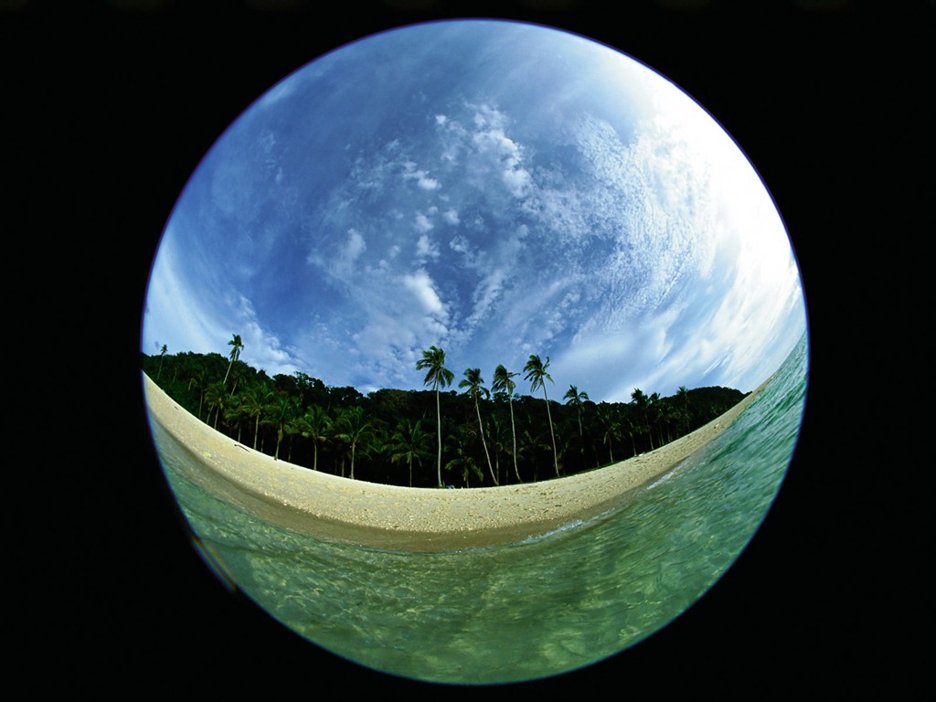 Le paysage balnéaire d'écran HD #30 - 1024x768