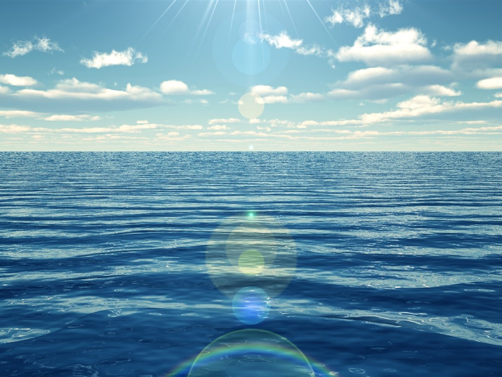 美麗海邊風光高清壁紙 #31 - 1024x768