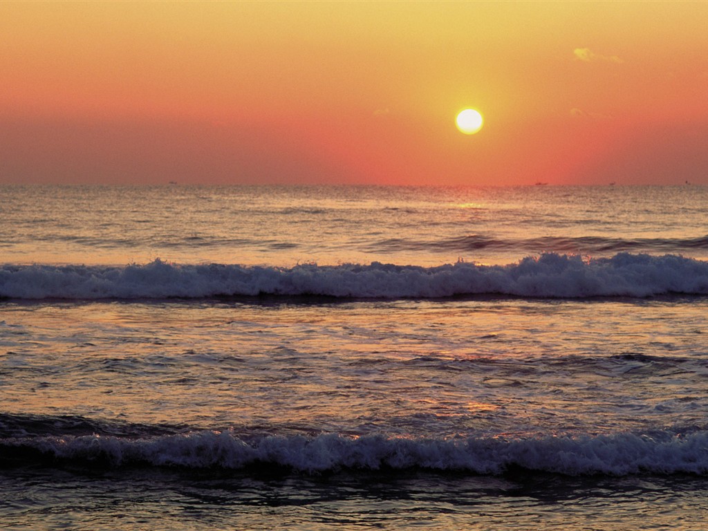 Le paysage balnéaire d'écran HD #36 - 1024x768