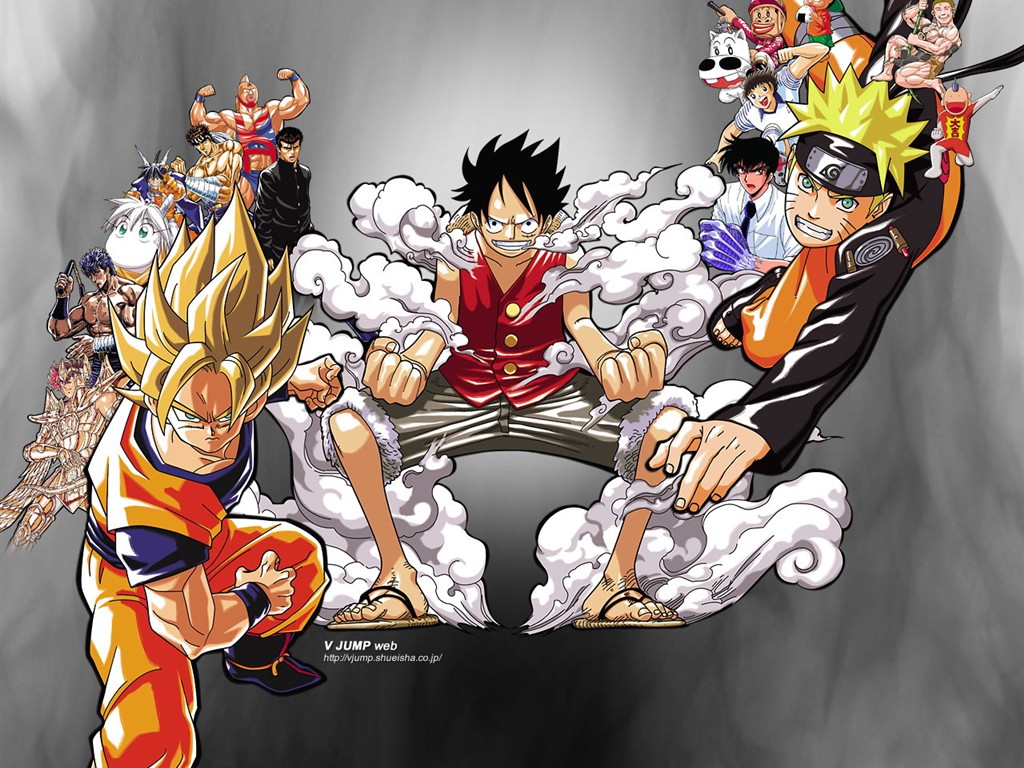 Vjump 漫畫社壁紙 #2 - 1024x768