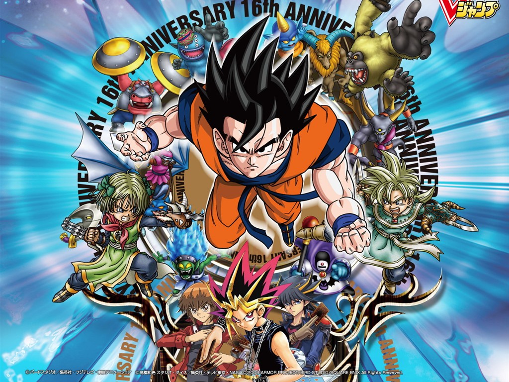 Vjump 漫畫社壁紙 #5 - 1024x768