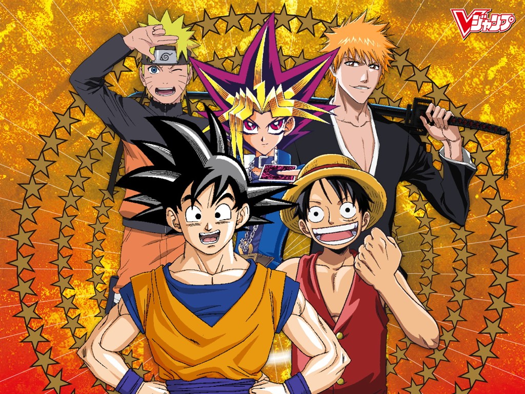 Vjump 漫畫社壁紙 #15 - 1024x768
