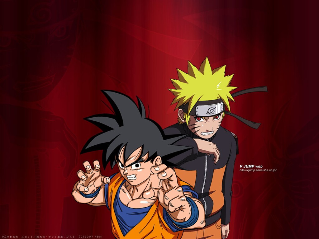 Vjump Comics Wallpapers #24 - 1024x768