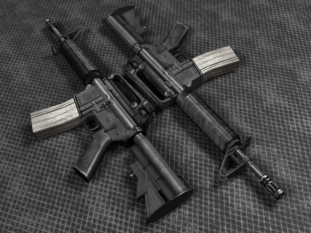 Firearms, weapons, wallpaper albums #25 - 1024x768
