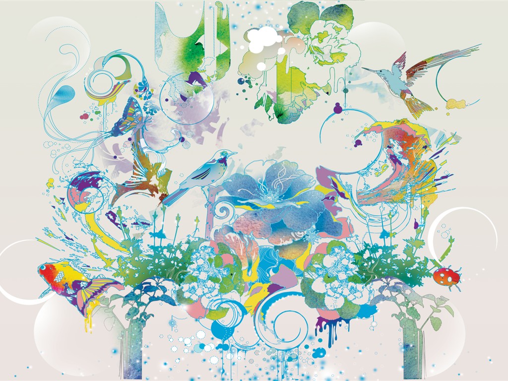 Windows7 系統自帶壁紙 #19 - 1024x768