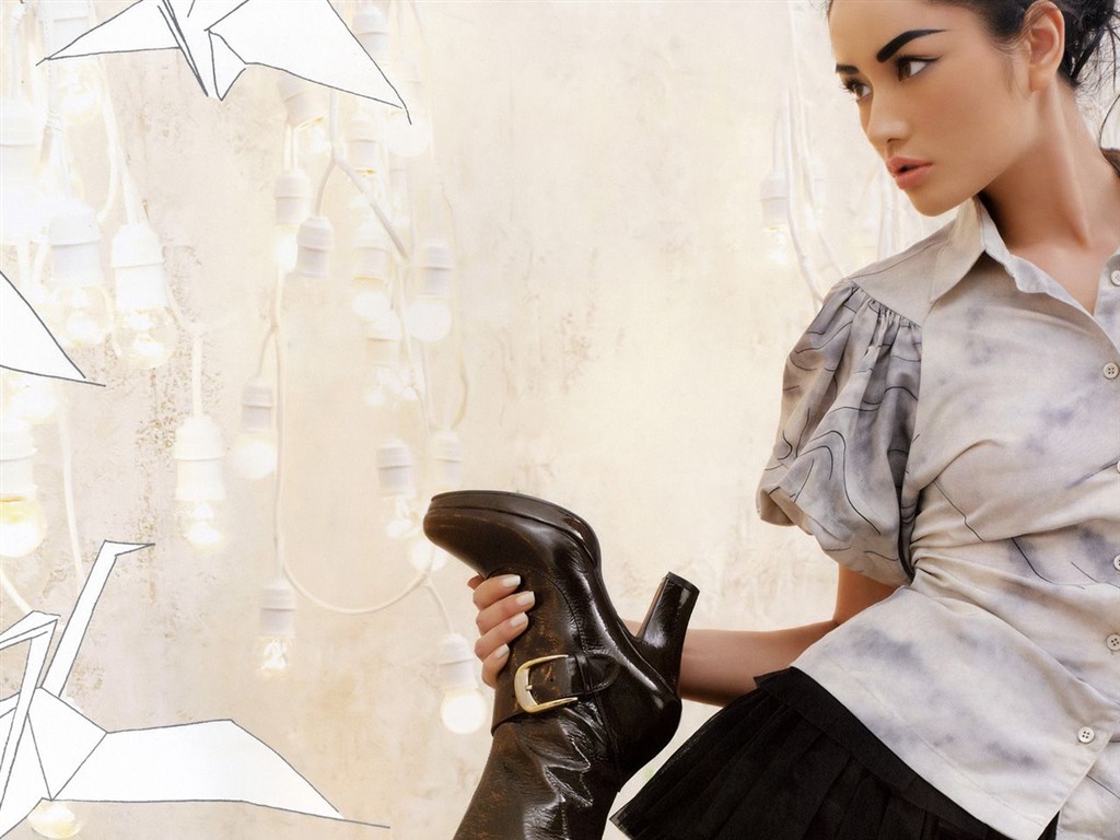 Supermodel Qu Ying Wallpapers #11 - 1024x768