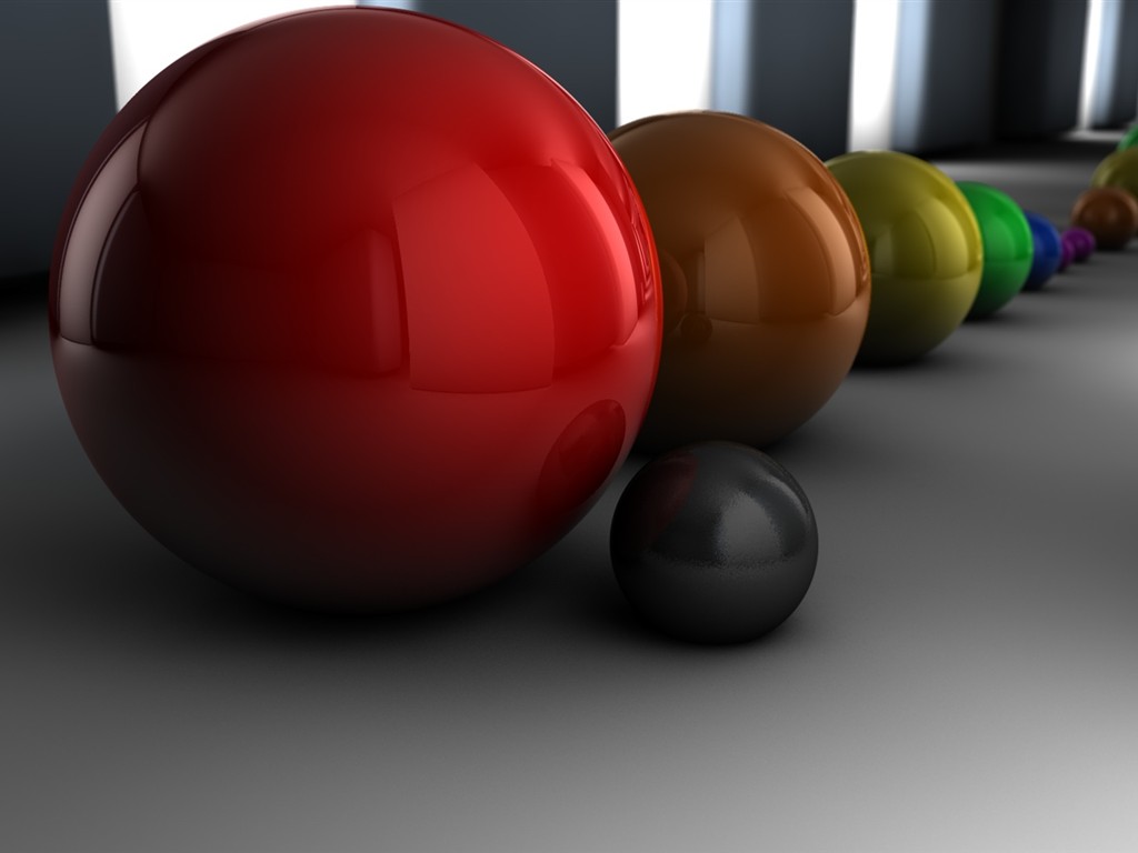 3D design wallpaper (3) #5 - 1024x768
