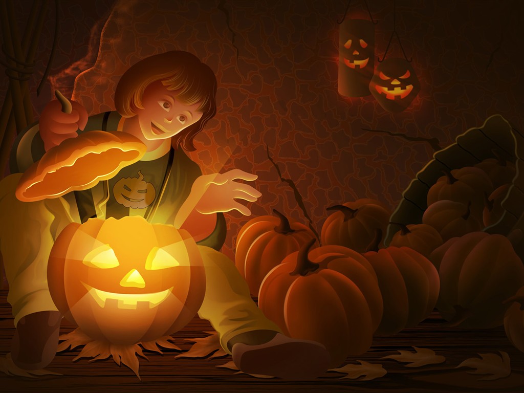 Halloween Wallpaper Album #3 - 1024x768