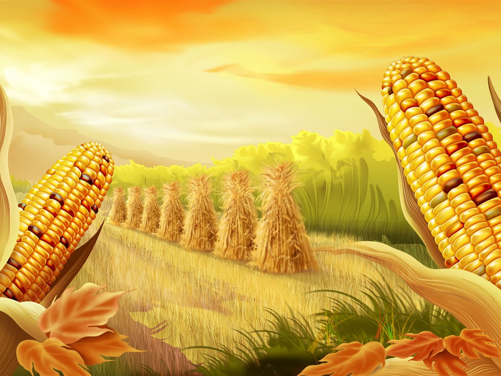 díkůvzdání téma wallpaper #13 - 1024x768