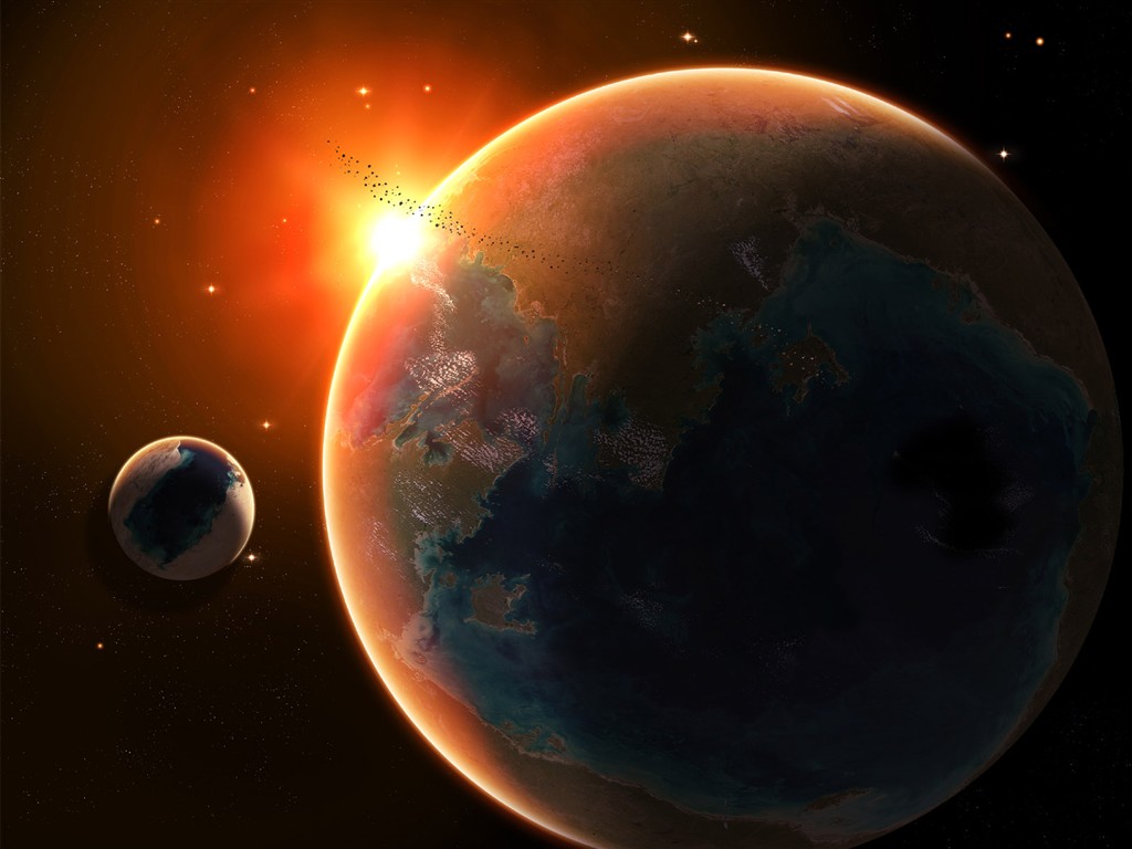 太空美景壁紙專輯(一) #7 - 1024x768