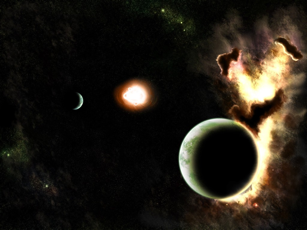 太空美景壁紙專輯(一) #16 - 1024x768