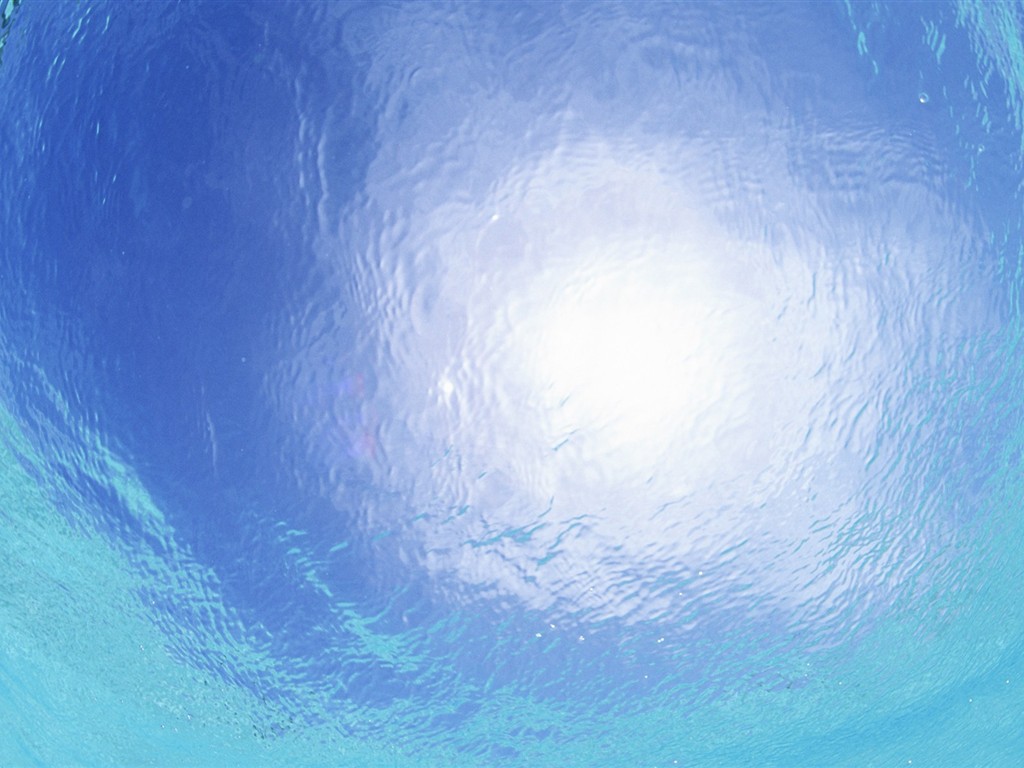 몰디브 물과 푸른 하늘 #16 - 1024x768