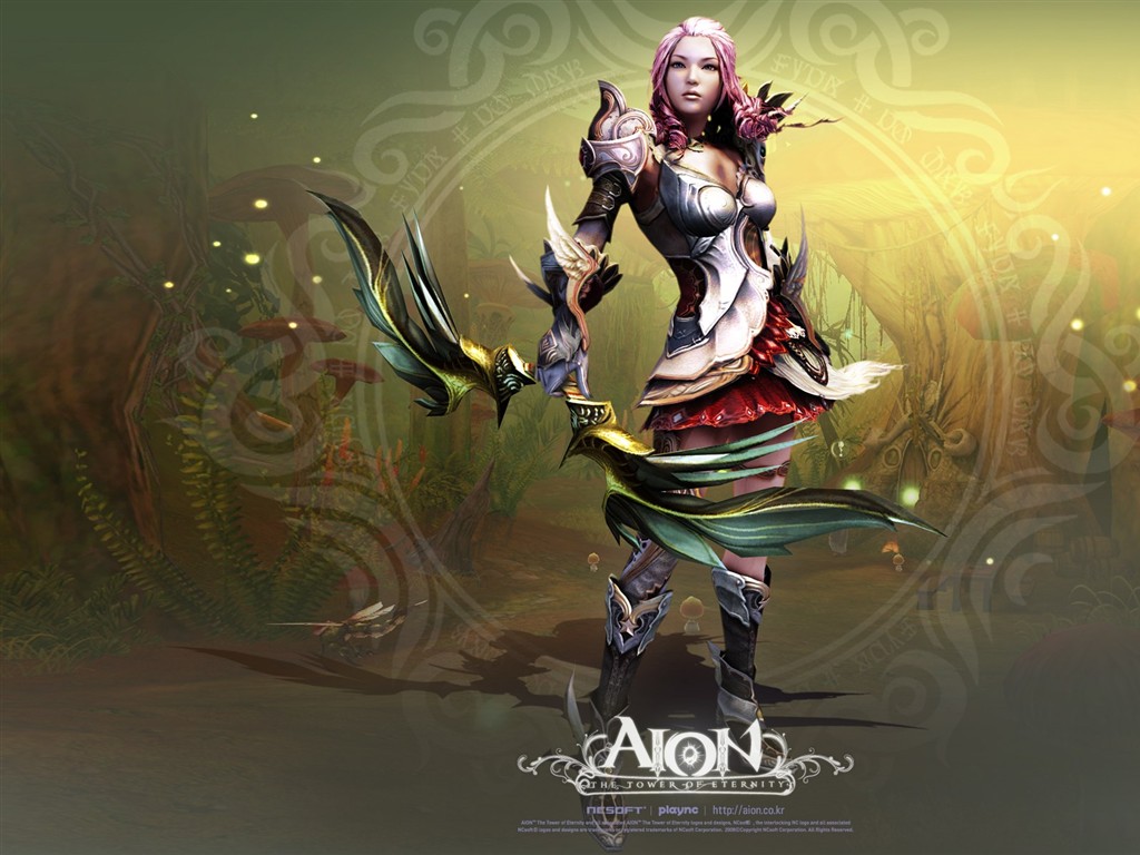 Aion modelos HD fondos de pantalla de juegos #9 - 1024x768