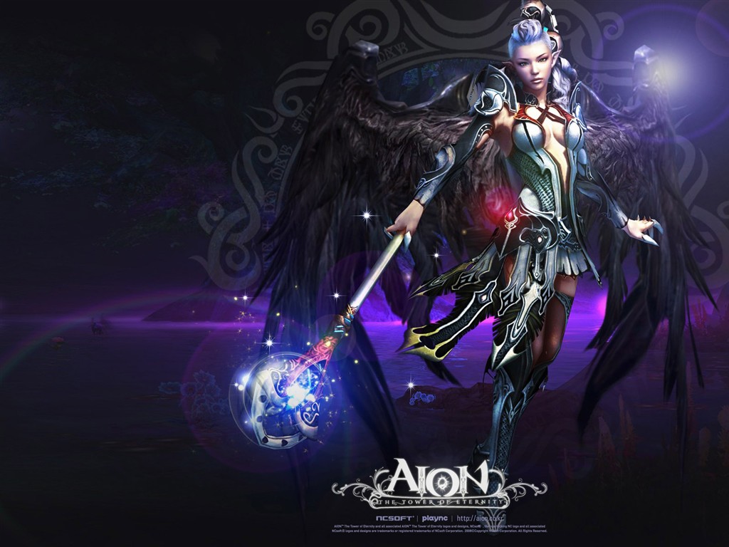 Aion遊戲造型高清壁紙 #17 - 1024x768