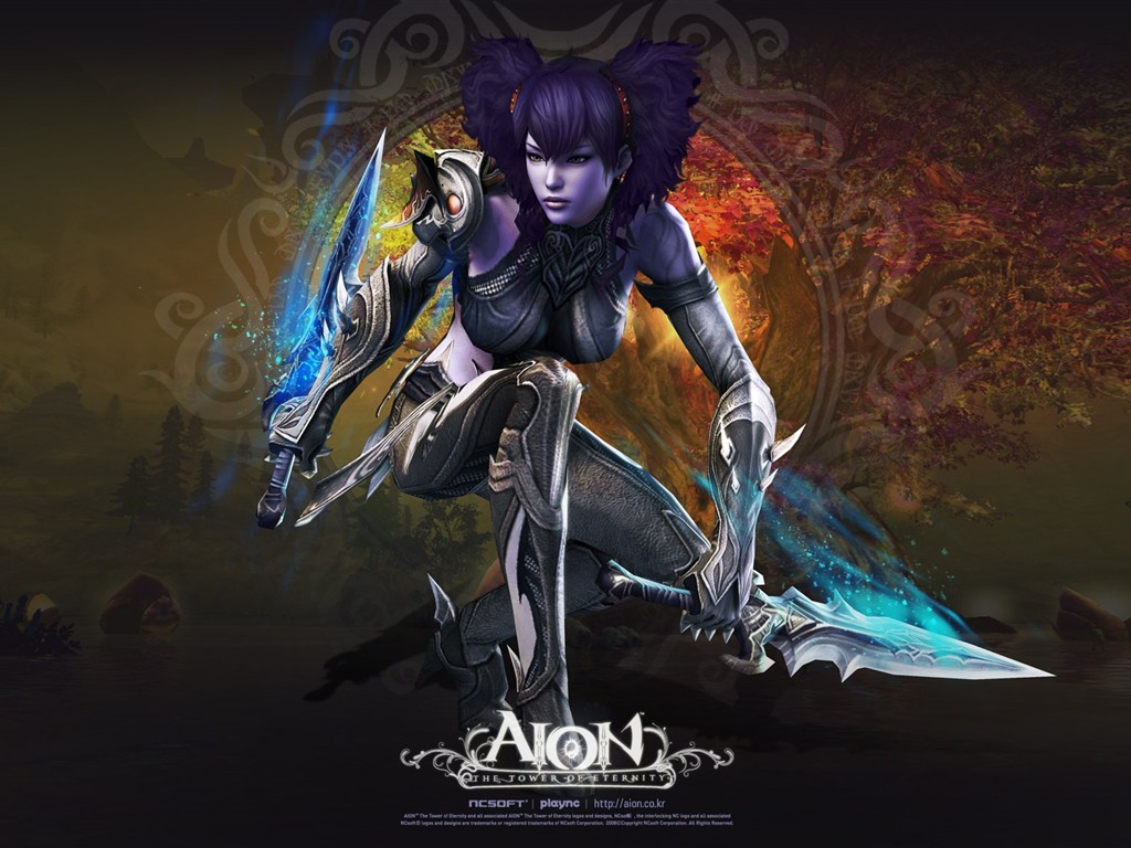 Aion fonds d'écran de modélisation de jeu HD #18 - 1024x768