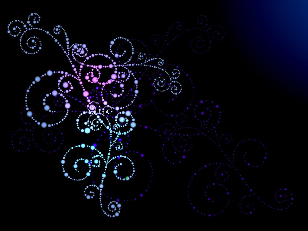 絢麗色彩背景壁紙 #7 - 1024x768