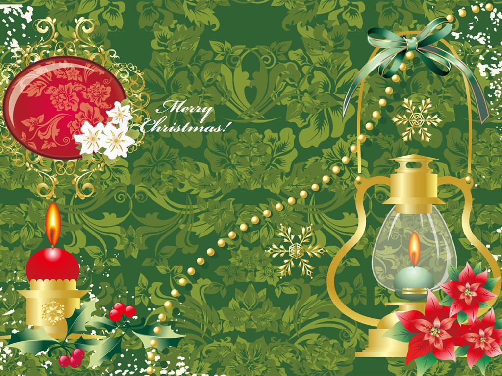 Exquisite Christmas Theme Fonds d'écran HD #23 - 1024x768