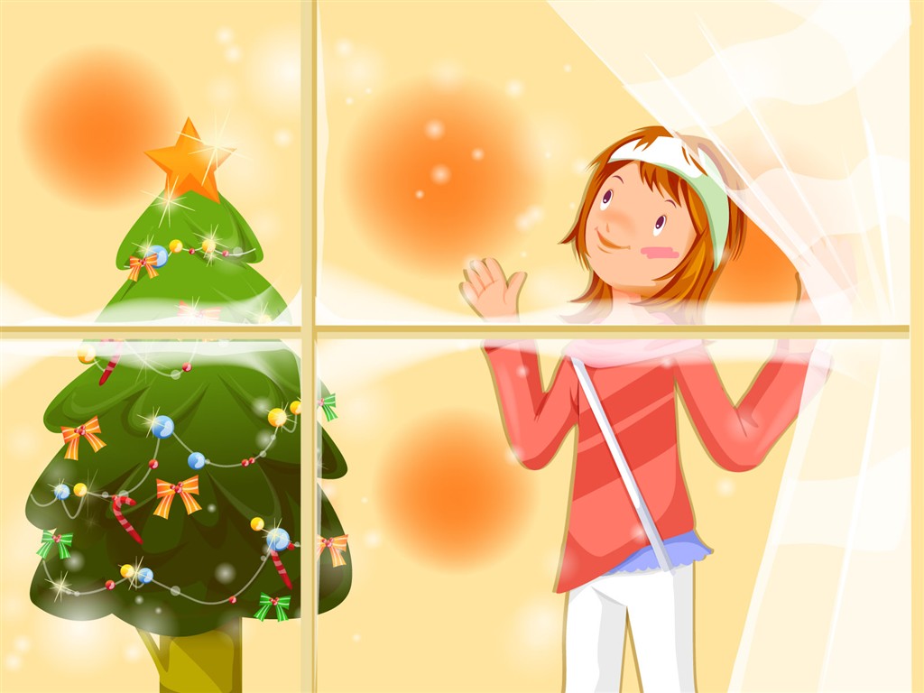 Christmas Winter Wallpaper chapter of Vector #27 - 1024x768