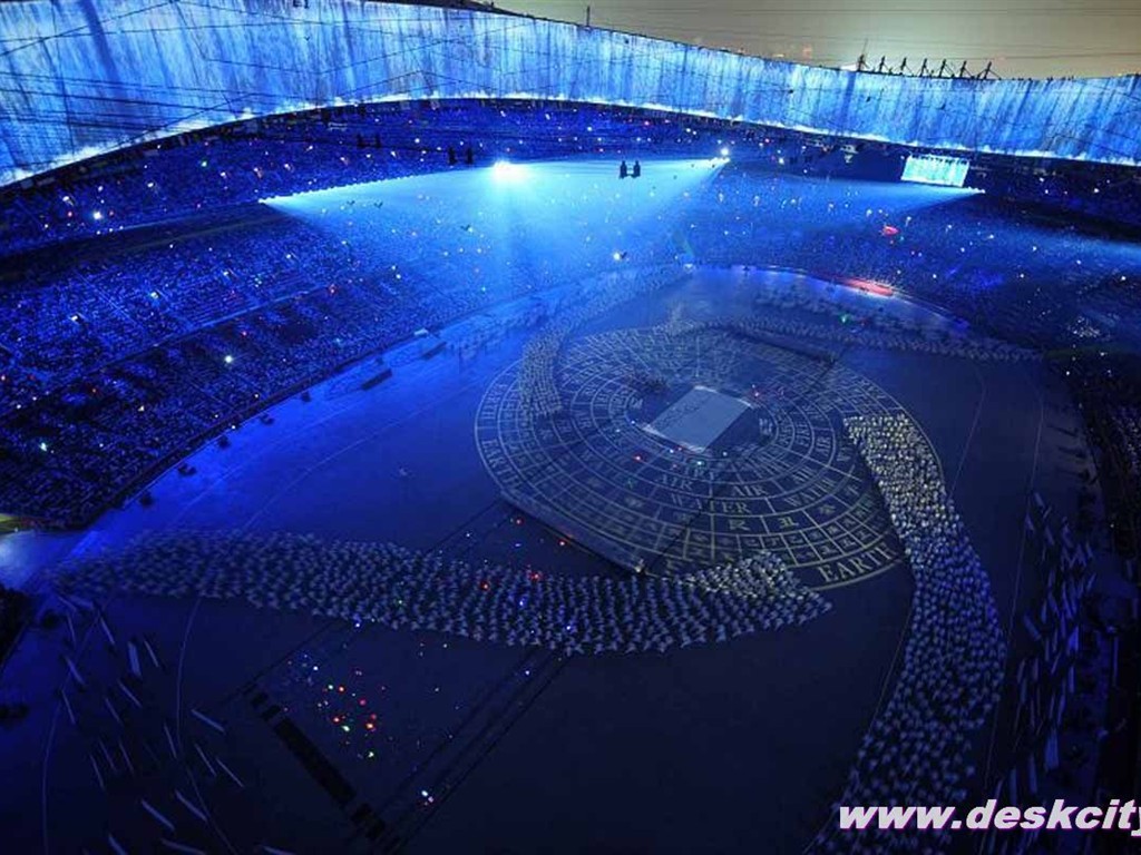 2008 Juegos Olímpicos de Beijing Ceremonia de Apertura de Escritorio #44 - 1024x768