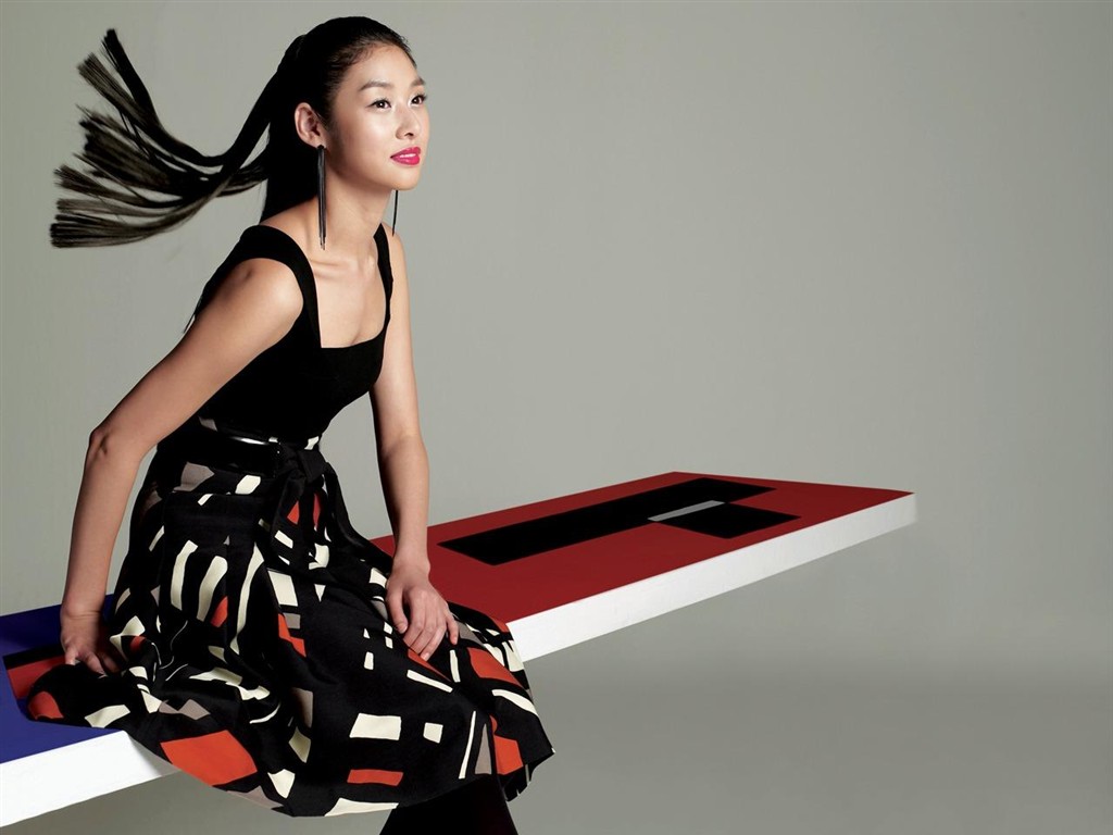 Südkoreanische Schönheit Modell Tapete #7 - 1024x768