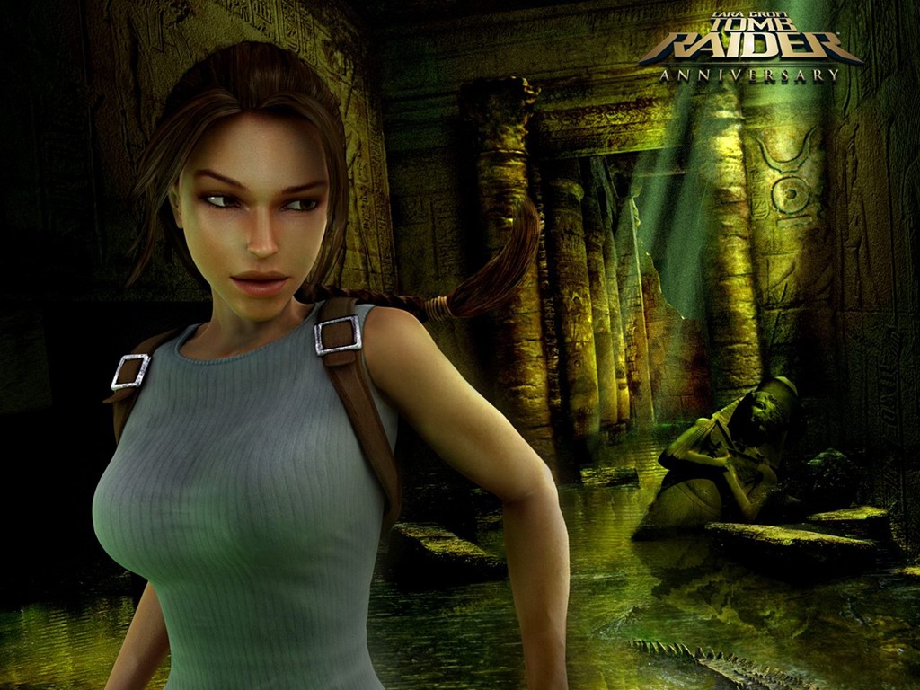 Lara Croft Tomb Raider 10th Anniversary Wallpaper #7 - 1024x768