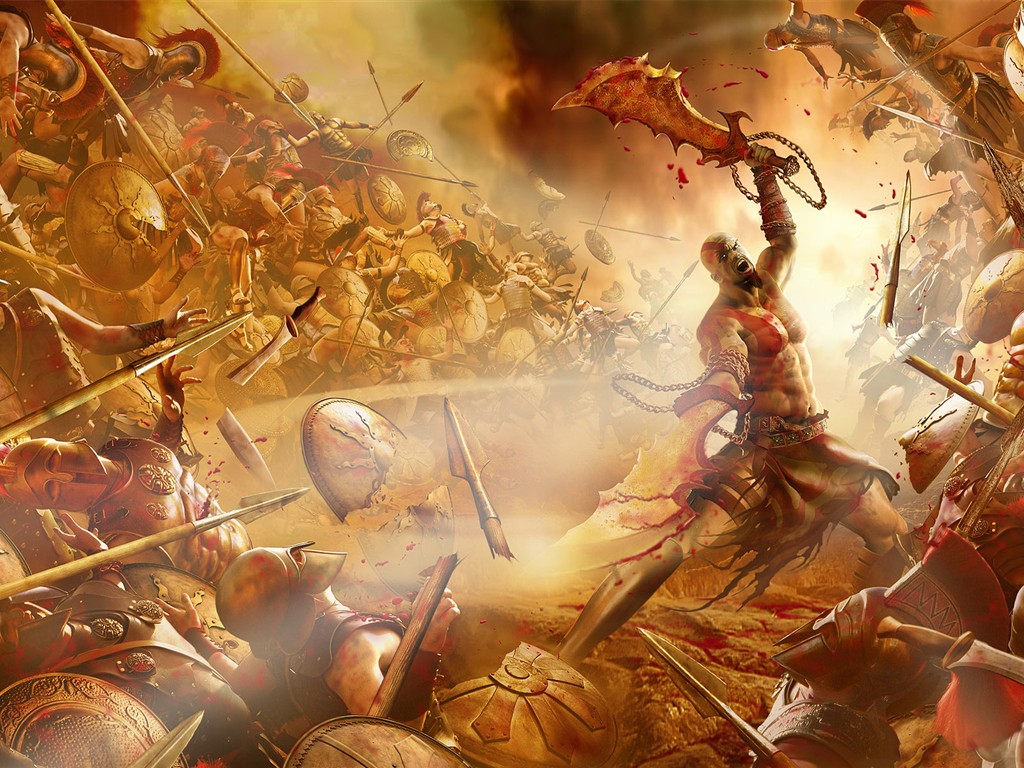 戰神 高清遊戲壁紙 #12 - 1024x768