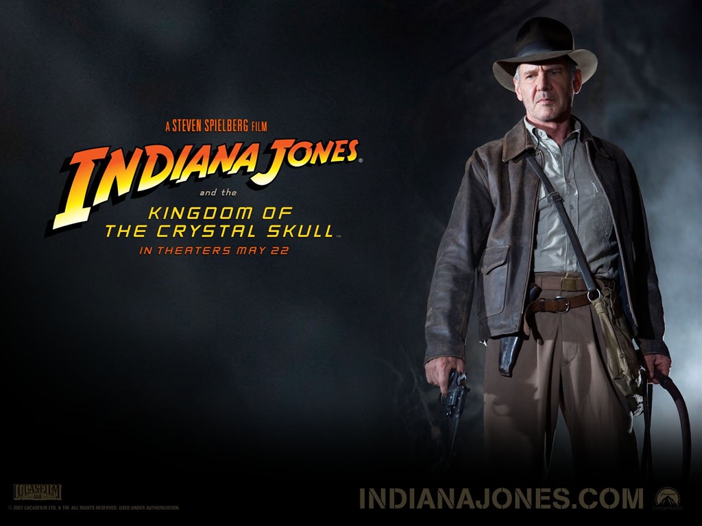 Indiana Jones 4 fonds d'écran Crystal Skull #7 - 1024x768