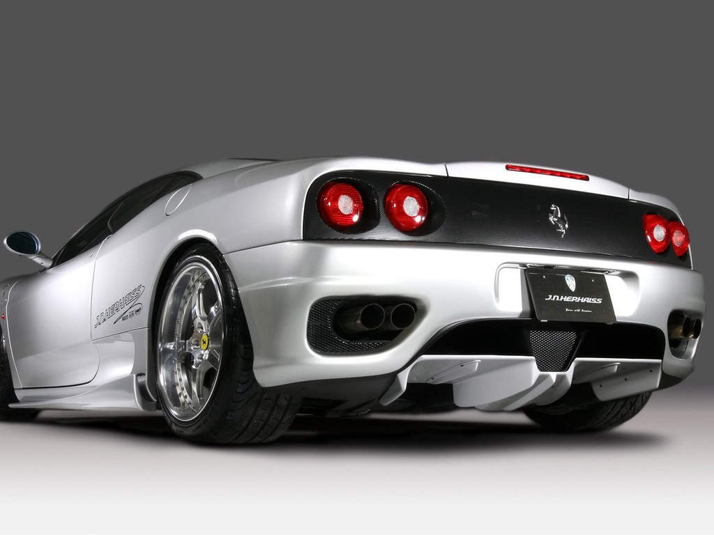 bílá lebka Ferrari F430 tapety #11 - 1024x768