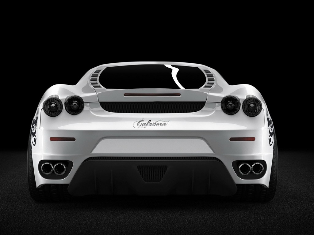 Ferrari F430 White Skull Fondos de pantalla #16 - 1024x768