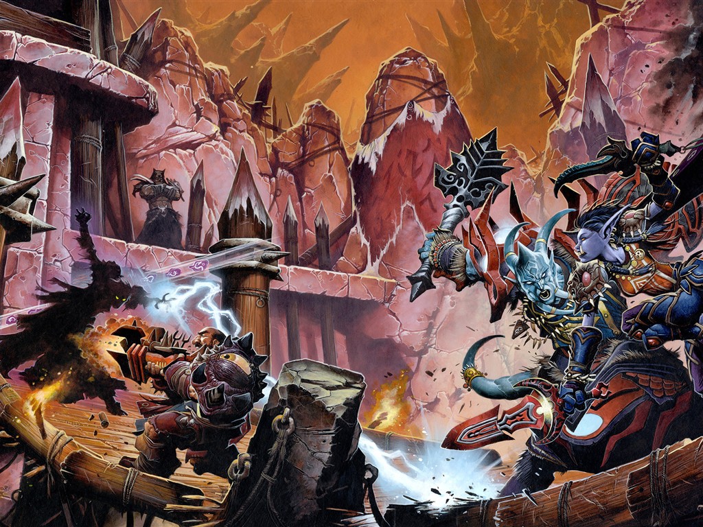 World of Warcraft Wallpaper disco HD #15 - 1024x768