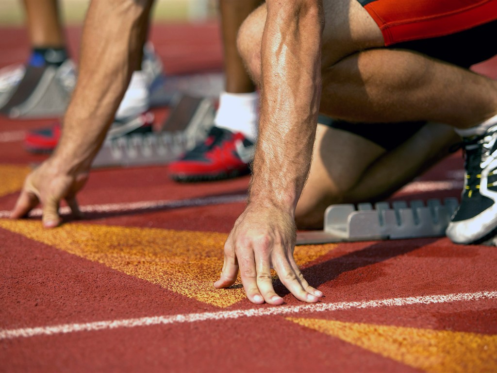 La pasión por el atletismo fondo de pantalla #3 - 1024x768