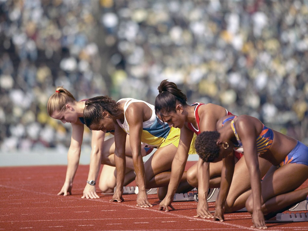 La pasión por el atletismo fondo de pantalla #10 - 1024x768