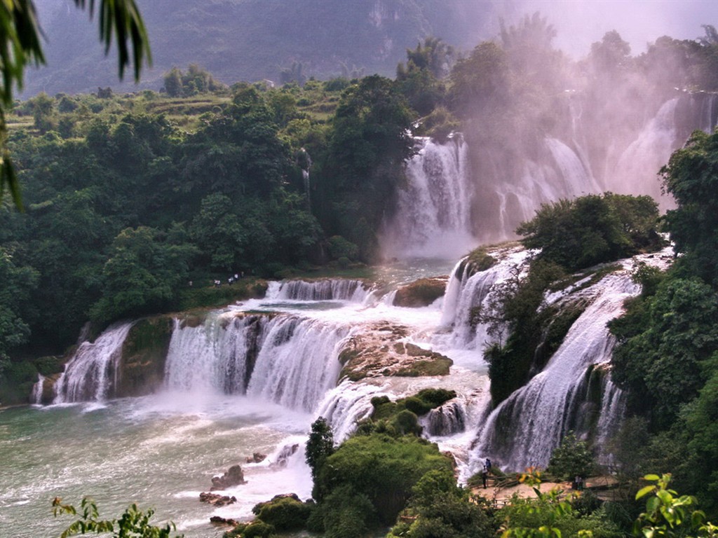 Detian Falls (Minghu Metasequoia works) #14 - 1024x768