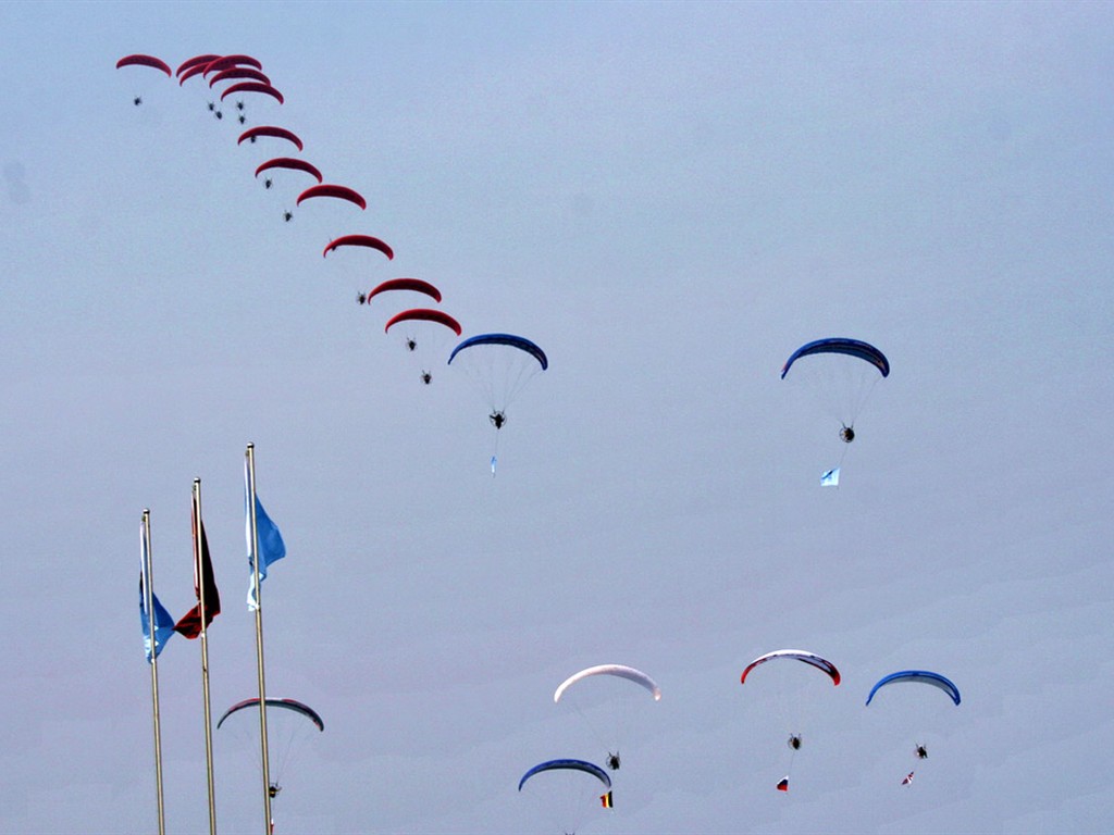 The International Air Sports Festival Glimpse (Minghu Metasequoia works) #7 - 1024x768