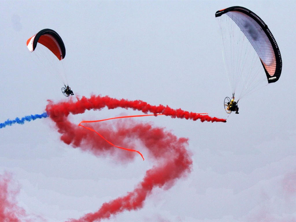 The International Air Sports Festival Glimpse (Minghu Metasequoia works) #8 - 1024x768