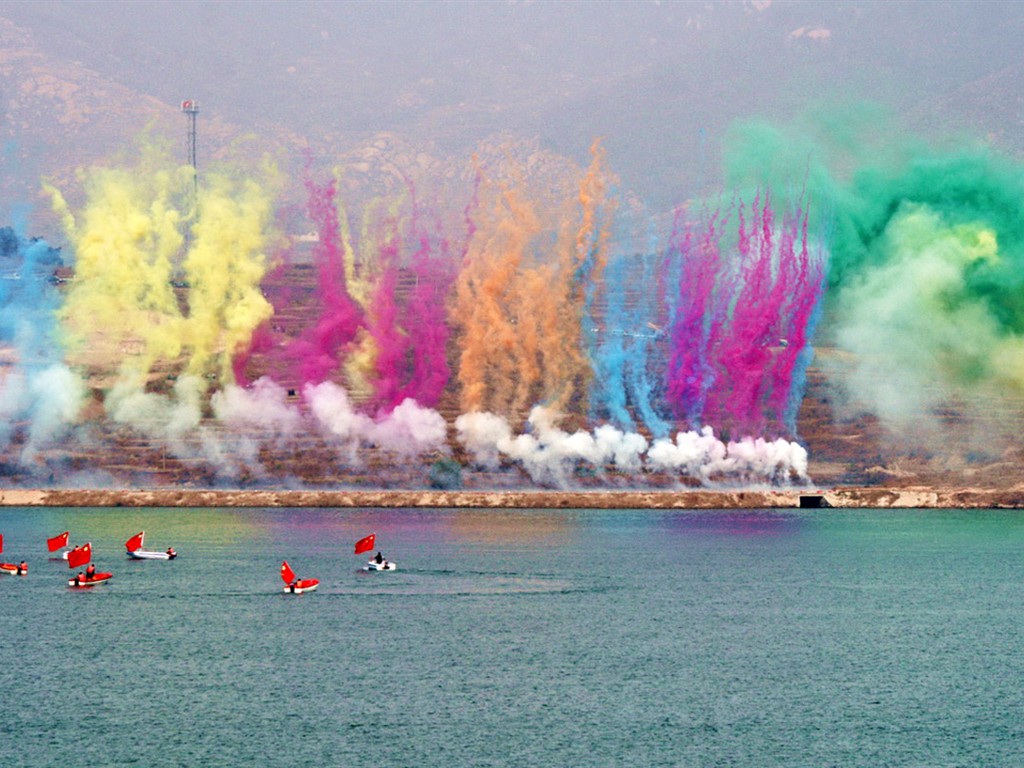 The International Air Sports Festival Glimpse (Minghu Metasequoia works) #20 - 1024x768