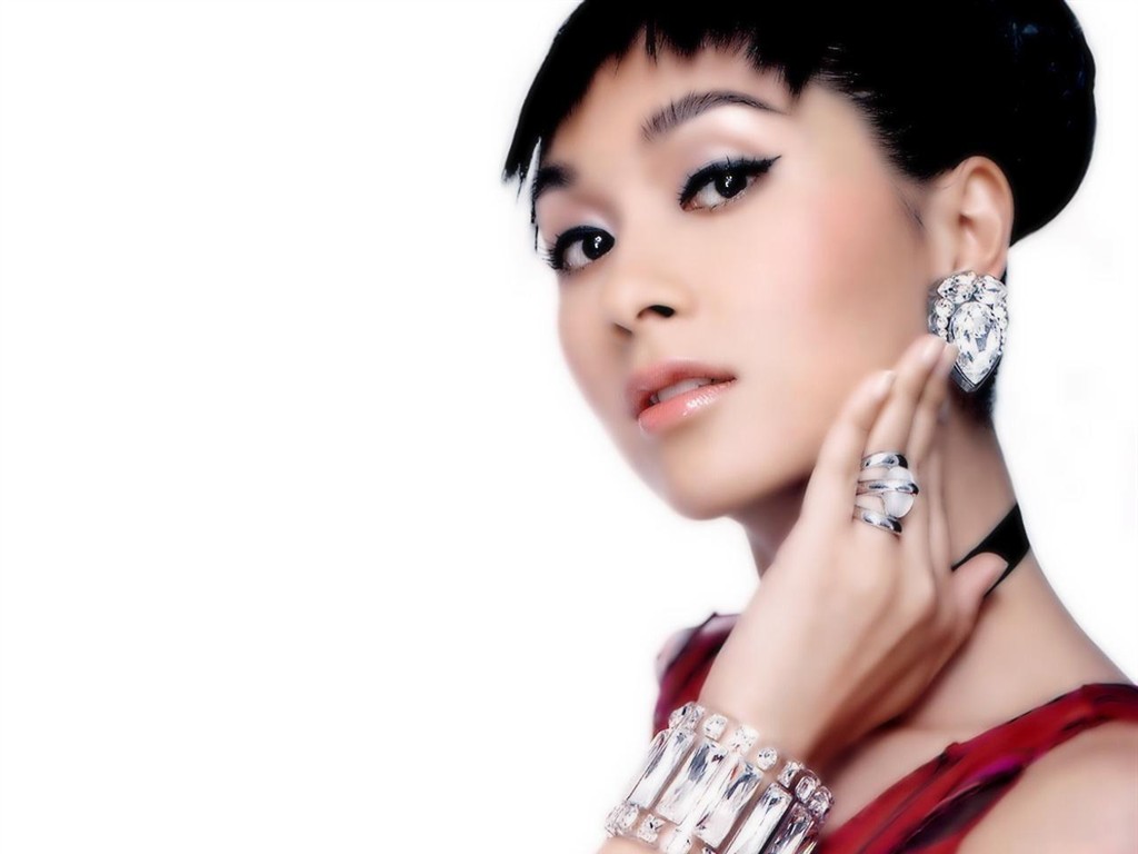 中外美女迷人桌面壁紙 #4 - 1024x768