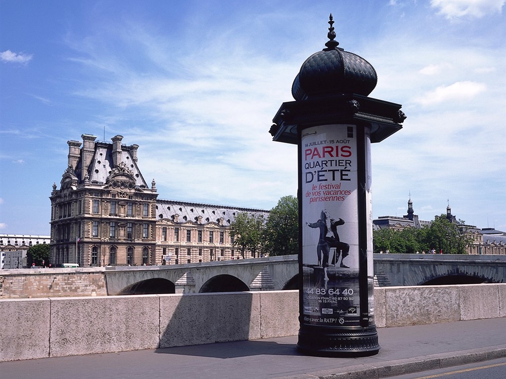 Paříž, nádherné scenérie tapety #17 - 1024x768