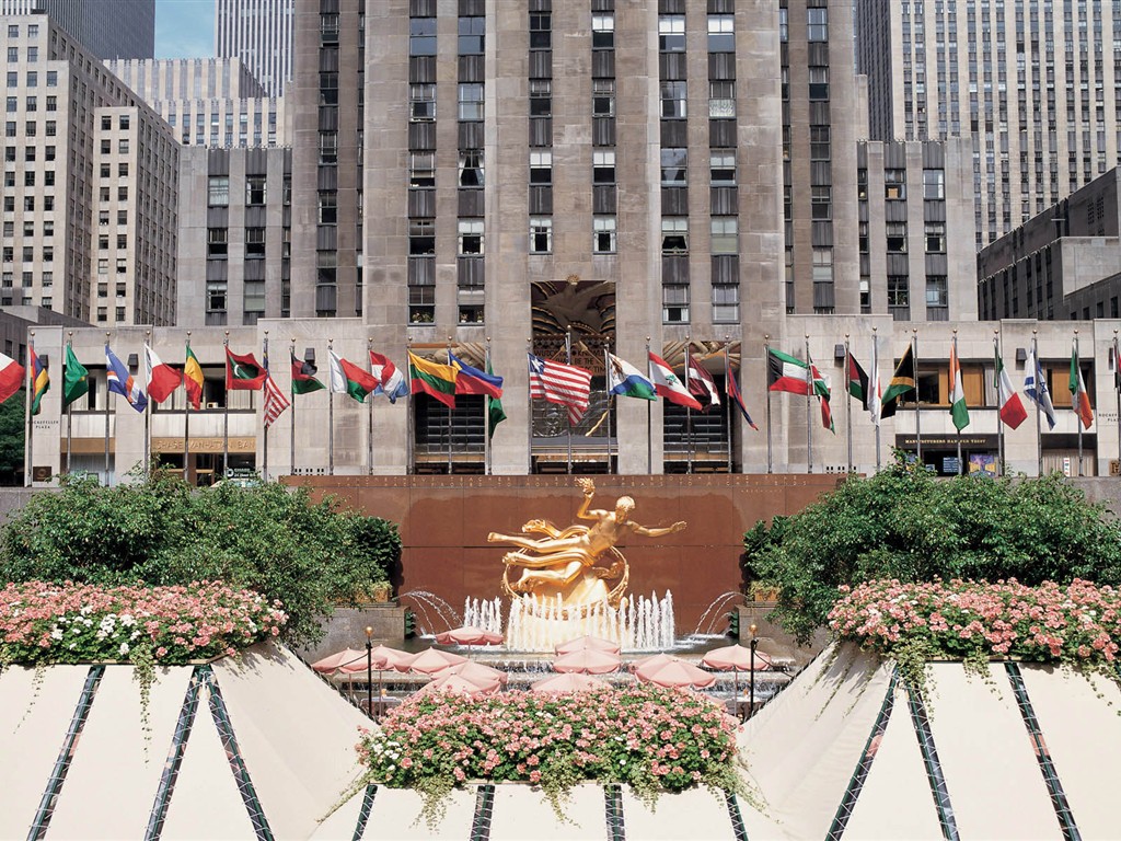 La bulliciosa ciudad de Nueva York Edificio #2 - 1024x768